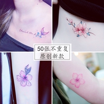 Fairy Tattoo Sticker Advanced 3d Stereotext Body Sticker Painting 2021 New Arms Small Leg Mesh Red Waterproof Persistent