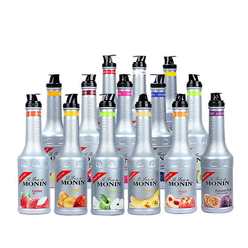 Monin Caramel Chocolate Pineapple Banana Mango Strawberry Apple Kiwi Flavor Puree Jam Monin Caramel Chocolate Pineapple Banana Mango Strawberry Apple Kiwi Flavor Puree Jam