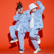 Childrens Street Dance Kit Boy Hiphop Show Show Show Girls Shelf Drum Drum Drum Dressing Dressing Dressing Dressing