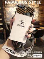 Зеркало Apple 7plus/8plus с белым фоном + шнурок в том же стиле