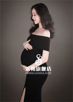 Pregnant woman Photo Writing true clothing Body Slim Conjoined Pregnancy Mommy Pregnancy Art Photos Clothes Pregnant Woman Photo Clothes