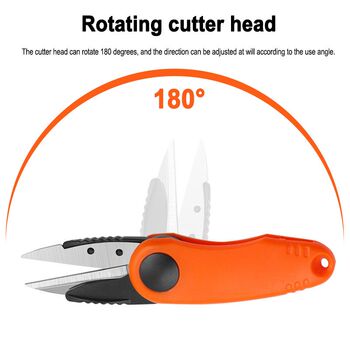 Stainless steel multi-purpose folding fishing line cutter, fishing line cutter, fishing gear accessories, fishing supplies, fishing accessories