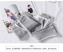 Girls Korean casual suit little girl spring and autumn new long-sleeved hooded top and casual pants Western style two-piece suit