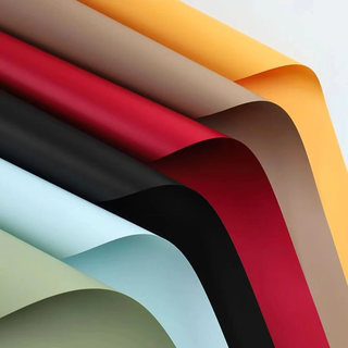 Zhuolan 6.5 silk waterproof solid color paper opaque matte color