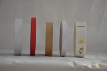 Detian automatic belting machine with 20 wide 40 inner diameter natural color paper tape 80g Kraft paper bundle circuit board packing carton box medicine box medicine box Slipper slippers