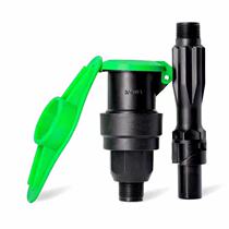 6 points 1 inch quick water intake valve landscaping lawn ground insertion water device threaded joint green land water pipe ground joint