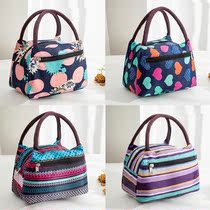 Handbag Thickened Oxford Lunchbox With Lady Bag Mommy Bag Containing Small Square Bag Lady Waterproof Lunchbox Bag