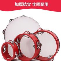 Xinjiang Dance Bell Drum Teacher Exam Class Special Hand Clapping Drum Kindergarten Olfe Percussion Instrument Hand Shaking Bells Hand Drum
