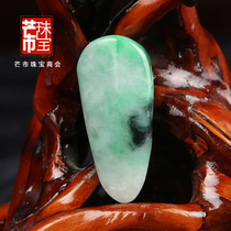 Mong City Jewellery Chamber of Commerce with the shape of Nothing Sign Pendant Jade Plus Custom Myanmar Emerald Ice Glutinous Pendant New Products