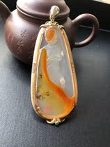 Longling natural yellow dragon jade group slope material beauty pendant hand play bracelet ornaments hand handle pieces new store leak