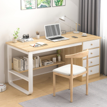 Computer desk desktop modern minimalist home desk with drawer desk table and chair combination bedroom student study table