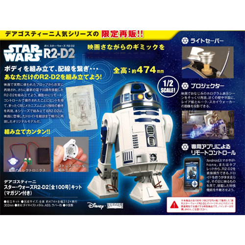 Interstellar Wars R2-D2 Divided Encyclopedia 1-2 Alloy Remote Control Robot