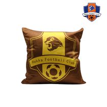 Mezhou Hakka Football Club Silk Satin Pure Color Holding Back Cushion