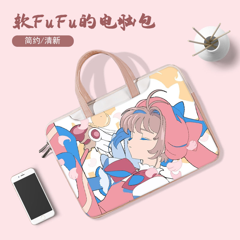 Laptop handbag with inclinable satchel applicable Lenovo Small new Air Dell G3 3579 Huo Huawei matebook14 accessories 13 3 Xiaomi macqubook fresh