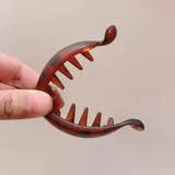 Заколка-крабик, заколка для волос, акула, аксессуар для волос, шпильки для волос