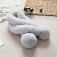 Светло -серый двойной мяч