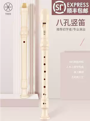 YMH recorder 8 Konde YRS-23G English 24B tweeter C tune recorder beginner students adult Introductory