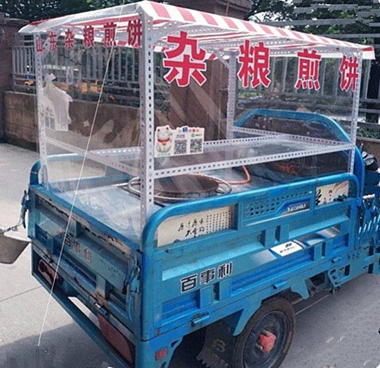 Customized assembly string snack pancake cool onion cake cake in night market barbecue stand pancake