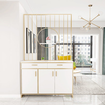 Simple and modern entrance door living room porch partition cabinet light luxury porch cabinet shoe cabinet integrated entrance hall cabinet screen