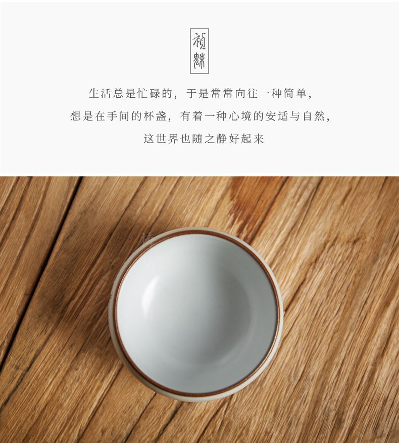 Shot incarnate the hand - made by patterns your up with jingdezhen ceramic cups kung fu tea master sample tea cup cup single CPU