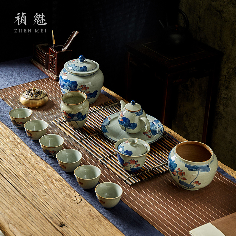 Shot incarnate the hand - made porcelain little teapot jingdezhen ceramic kung fu tea set household dipper filter teapot single pot