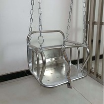 Childrens swing indoor and outdoor home outdoor playground swing childrens stainless steel swing garden hanging basket