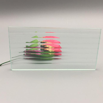 Press pattern art glass Changhong Hong pear wave wave mark ultra-white screen translucent partition tempered lamps