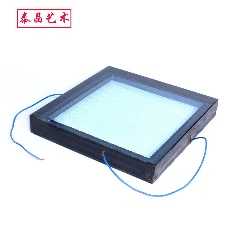 Taijing electric heating tempered glass freezer cold meal laboratory constant temperature defogging ultra-white glass customization