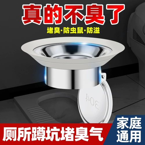 Туалетная приседания туалет заблокирован дезодорант и препятствия, отверстие для приседа в туалете, блокирующие фаршированные фаршированные артефакты