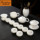 Высококачественный чайный сервиз из бараньего жира Yuhan white porcelain 2025 новый бытовой высококачественный чайный сервиз с боковой ручкой, керамическая чашка mini 2
