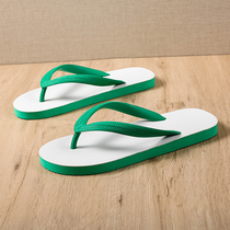 Flip-flops men's 2021 new summer trend slippers clip feet wear five people with outdoor rubber sandals men