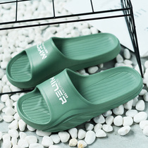 Slippers men's tide 2021 new outdoor beach drag Korean version of home fashion wear soft bottom non-slip sandals men