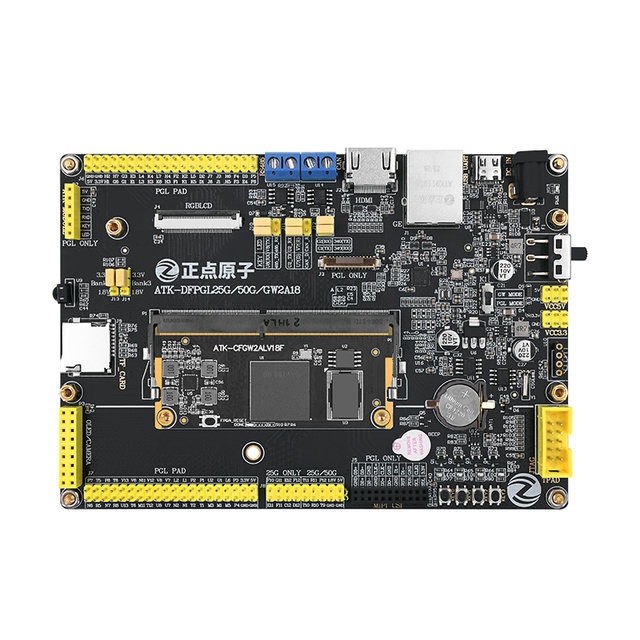 Zhengdian Atom Fpga Development Board Gao Yun Gw2Alv18 Domestically Produced Gao Yun Chenxi Family Series Core Board