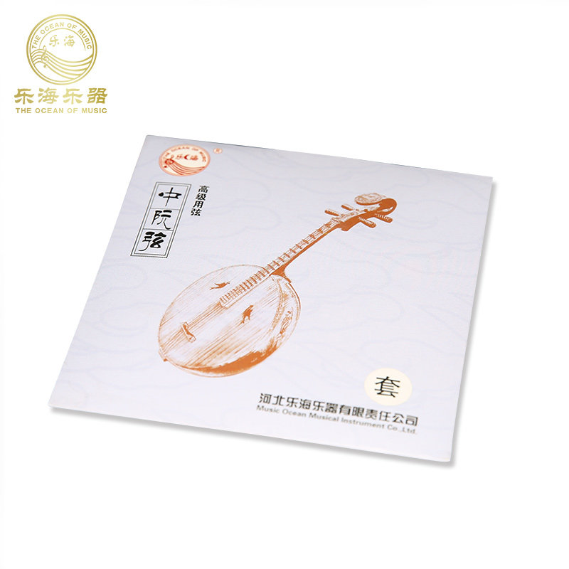 Lehai Zhongruan Professional Nguyen Steel Core Decor Silver Silk Tangled Strings in Nguyen Accessories Folk Musical Instrument Accessories
