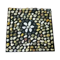 В форме цветка, белый, 40×40см