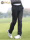 American Pga New Golf Pants Men's Autumn and Winter Long Pants Warm Fleece Sports High-Elastic Pants Men's Clothing