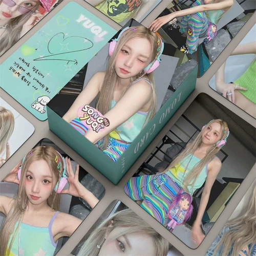 Gidle Small Card Official Non -Genuine Card Song Yuqi Zhao Meiyan Ye Shuhua, окружающий женский альбом для женского пола Lomo Card