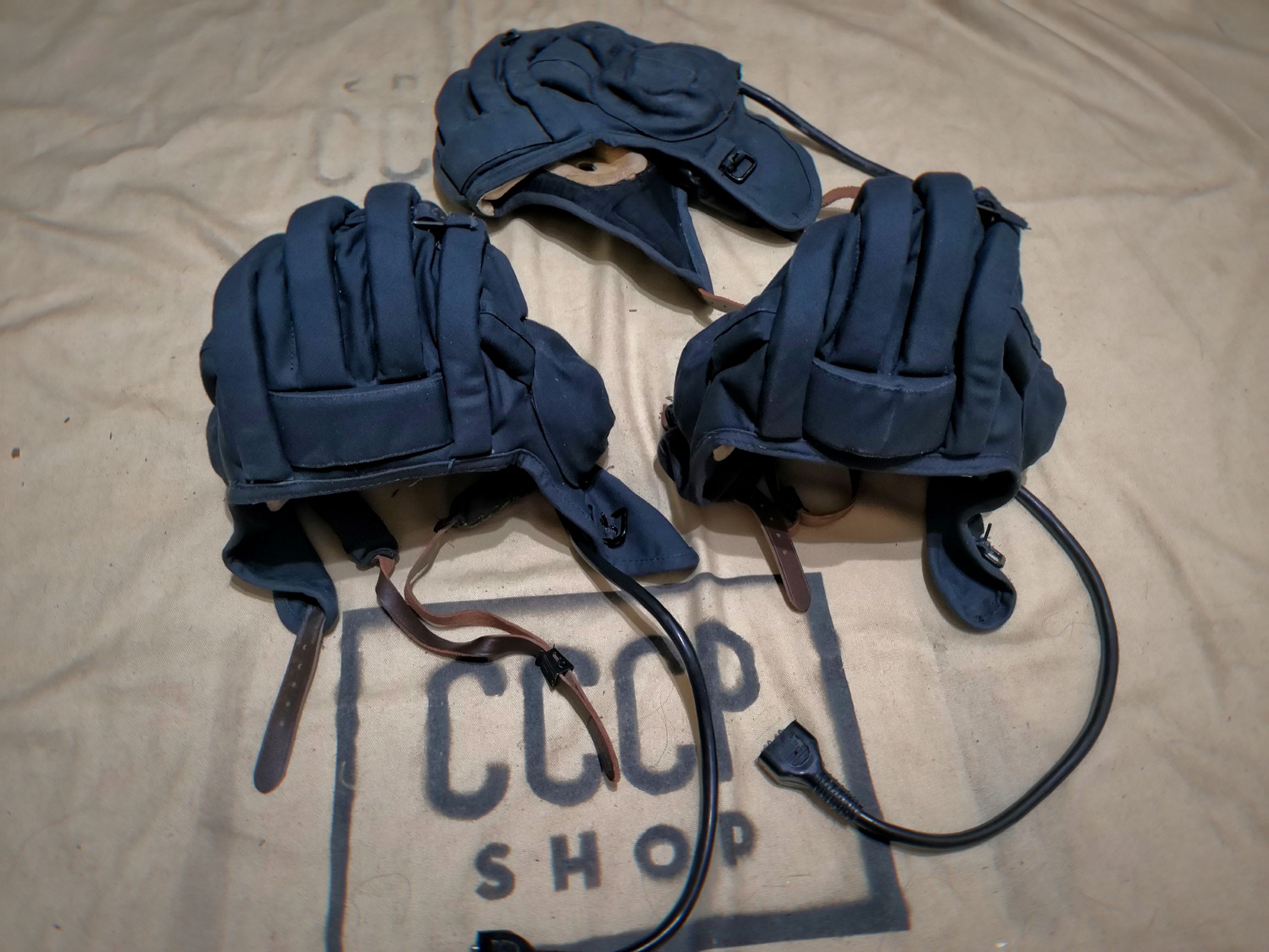 Soviet Russian origin tank cap armored armored larynx tank soft helmet