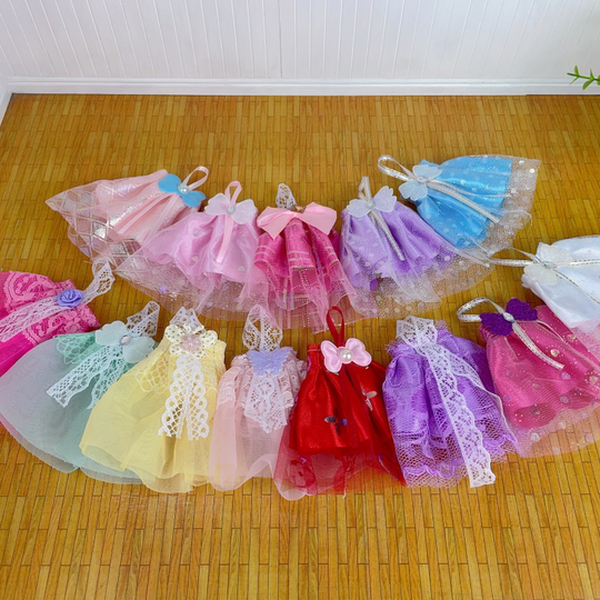16厘米17cm芭洋娃娃衣服换装8分bjd娃衣公主裙婚纱礼服套装便宜