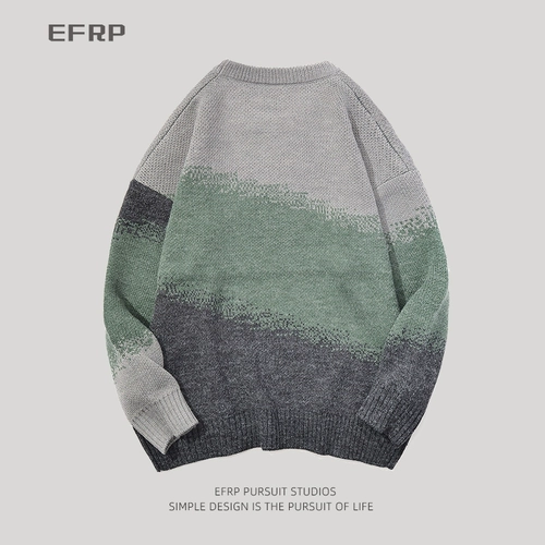Три -колоризм | efrp | нишевый дизайнерский бренд | Гендерные ветры | Бето -колл -свитер иглы