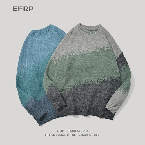 Три -колоризм | efrp | нишевый дизайнерский бренд | Гендерные ветры | Бето -колл -свитер иглы