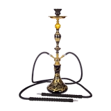 Большой стеклянный кальян, арабский мундштук, полный комплект