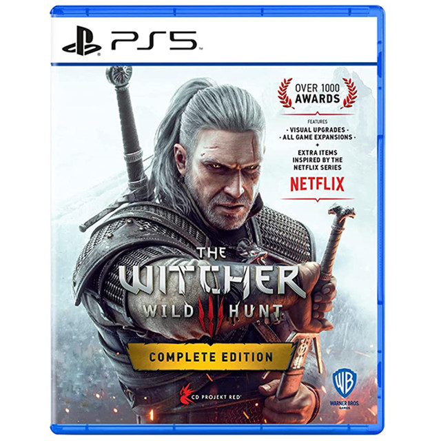 Spot ໃຫມ່ Sony PS5 ເກມ The Witcher 3 ສະບັບສົມບູນພາສາຈີນ dubbing ມີ Blood and Wine + Hearts of Stone DLC PS5 version The Witcher 3 Wild Hunt ສະບັບພາສາຈີນຂອງແທ້