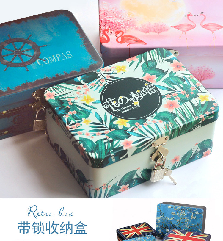 MRL model Private doll containing box containing box with lock for adult supplies Interest Supplies Iron Case for men