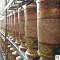 Turning simple wheel electric small medium and large large free electric runner academy gold rotating barrel rotating barrel ornaments for home use