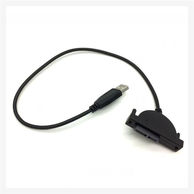 Cáp Máy tính phổ thông Giao diện USB Hộp ổ đĩa quang Hộp bên ngoài Phụ kiện Đầu nối Máy tính xách tay Ổ đĩa quang - USB Aaccessories