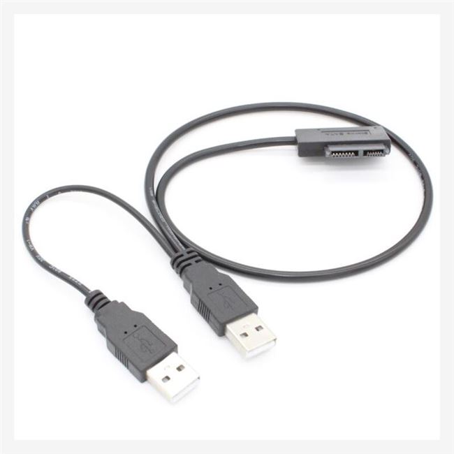 Cáp Máy tính phổ thông Giao diện USB Hộp ổ đĩa quang Hộp bên ngoài Phụ kiện Đầu nối Máy tính xách tay Ổ đĩa quang - USB Aaccessories