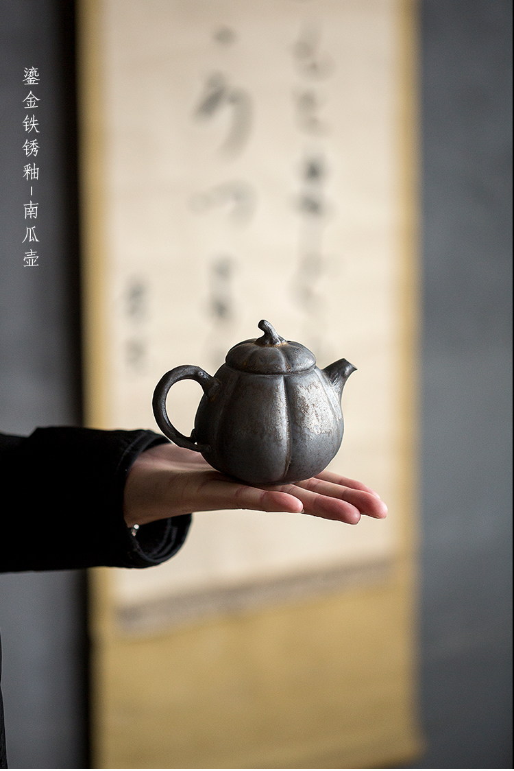 Dream ShuYu rhyme little teapot Japanese home side changed the pot of thick after restoring ancient ways ceramic tea single pot with one person