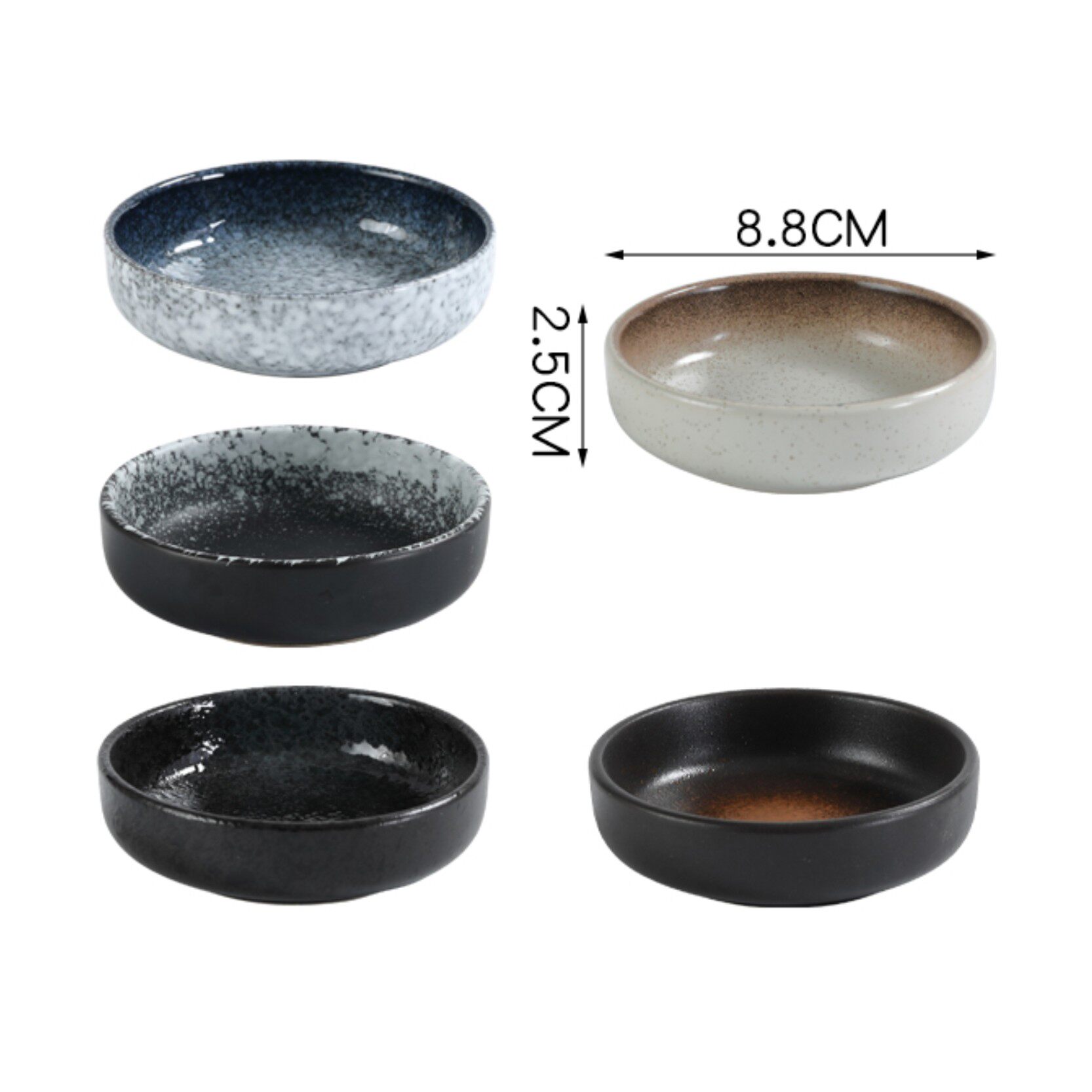 Renaissance Japanese ceramic dish flavored sauce sauce sauce dip dip cake cake before meal hot pot