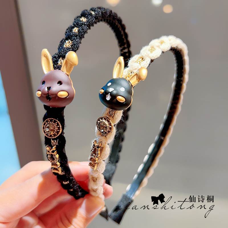 Xiangxi Tong Children Hair Clamp Cutty Girl Cartoon Handle Handling Pressure Anti-slip Card Crushing Hair